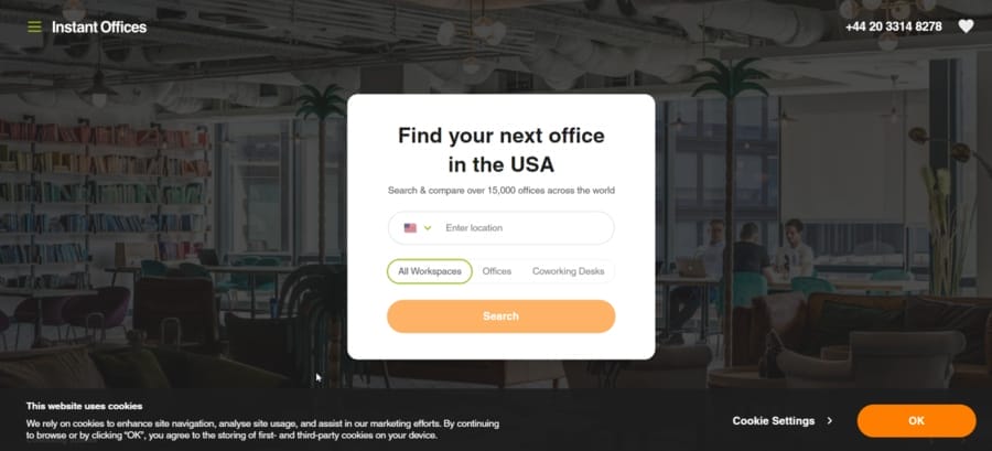 Discover The 30 Best Real Estate Agent Websites In 2025 18 InstantOffices website screenshot