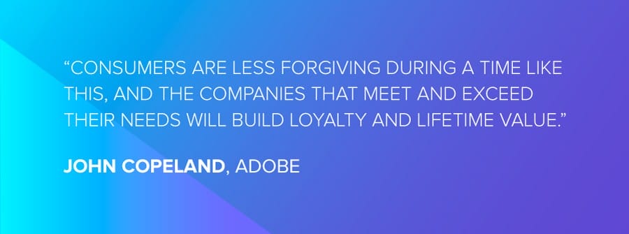 Online Shopping Habits Post-COVID-19: 4 Changes In User Behavior & How eCommerce Businesses Should Adjust 5 Shopping habits: Quote of John Copeland about consumer behavior during COVID-19 crisis