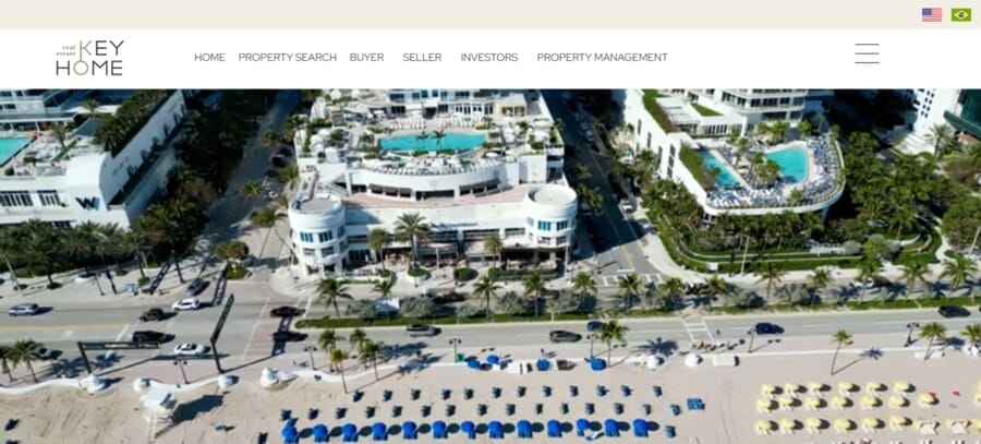 Discover The 30 Best Real Estate Agent Websites In 2025 2 Key Home Real Estate website screenshot