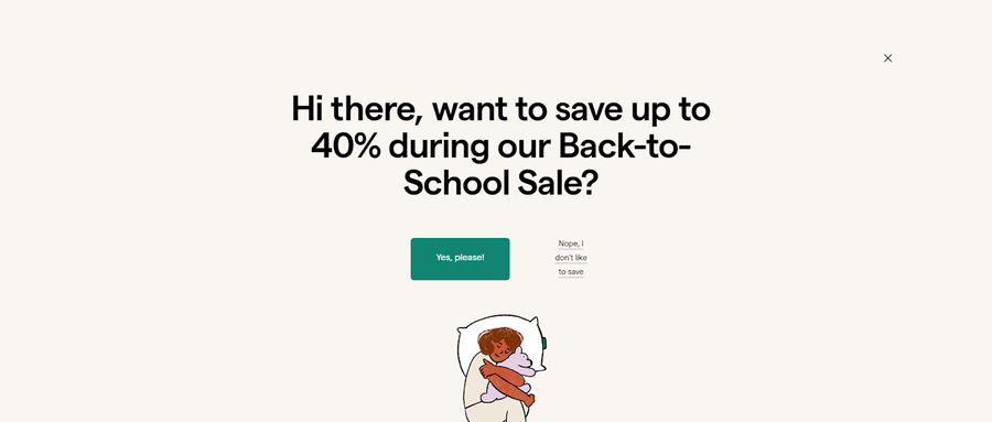 30 Stunning Website Pop-Up Examples From Experts 16 Marlow website screenshot