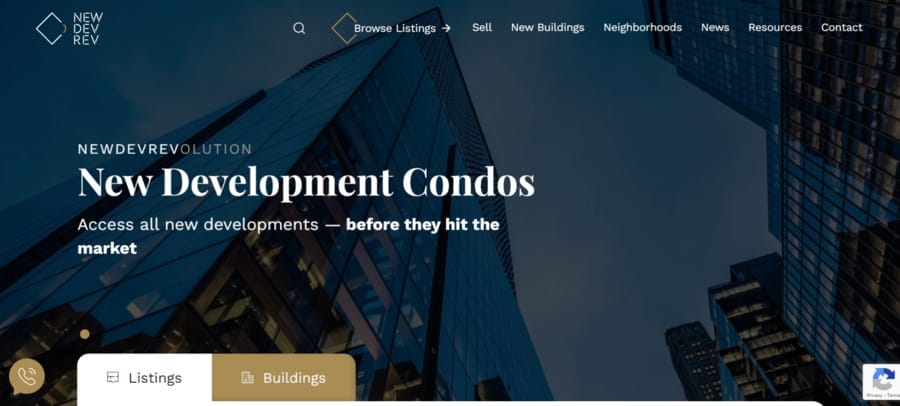 Discover The 30 Best Real Estate Agent Websites In 2025 32 NewRevDev website screenshot