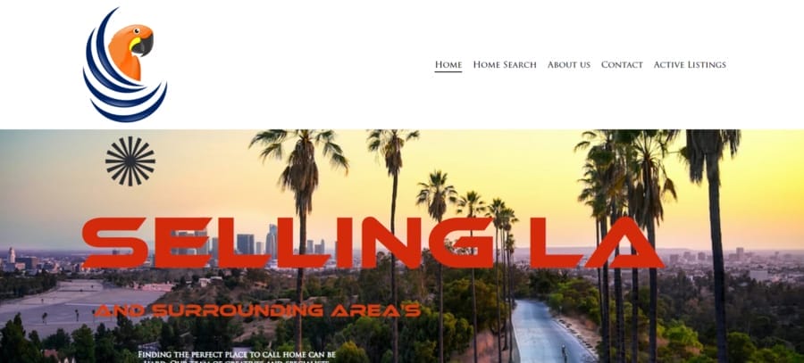 Discover The 30 Best Real Estate Agent Websites In 2025 7 Parrot Real Estate website screenshot