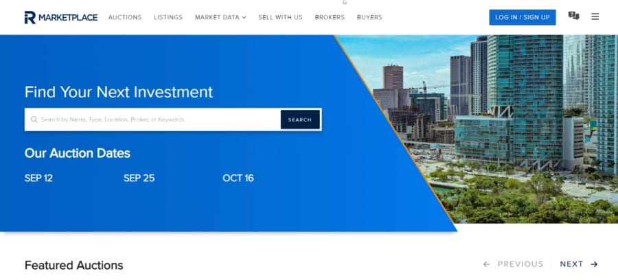 Discover The 30 Best Real Estate Agent Websites In 2025 12 RI Marketplace website screenshot