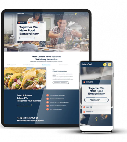 Ventura Foods Web App Development