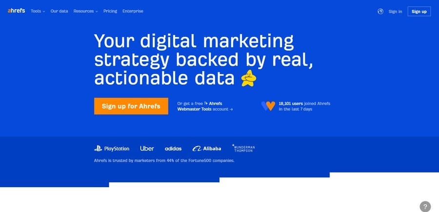 AI & SEO Strategies: What Even Big Brands Must Consider In 2026 3 Ahrefs website screenshot