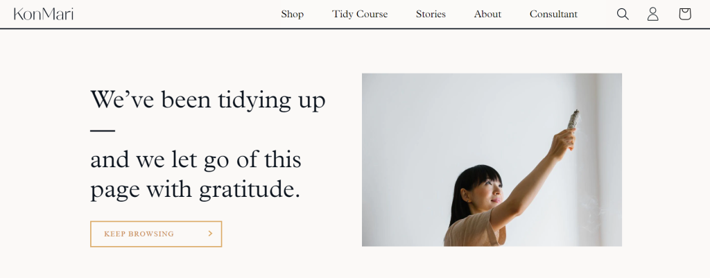 30 Best 404 Pages For 2026 Inspiration 17 A screenshot of KnoMari 404 page