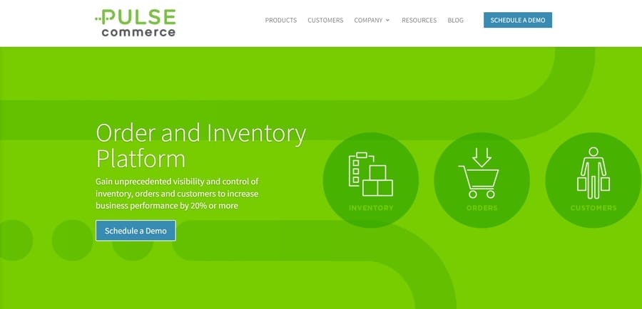 15 Best B2B eCommerce Platforms 14 Pulse Commerce website screenshot
