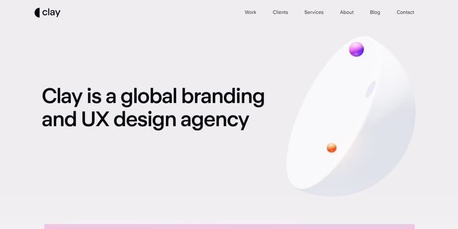 25 Best Branding Agencies In The USA In 2026 5 Clay website screenshot