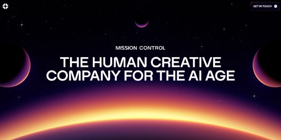25 Best Branding Agencies In The USA In 2026 4 Mission Control website screenshot