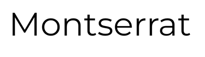 How To Choose The Best Font For Your Business Logo In 2026 12 The word Montserrat written in the Montserrat font