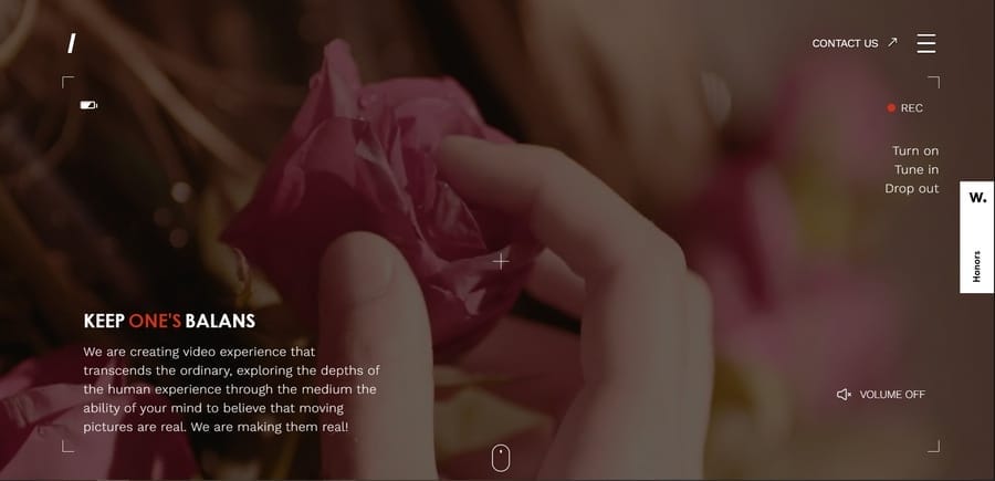 20 Best Font Pairs For Impressive Branding (With Examples) 8 Balans Studio website screenshot