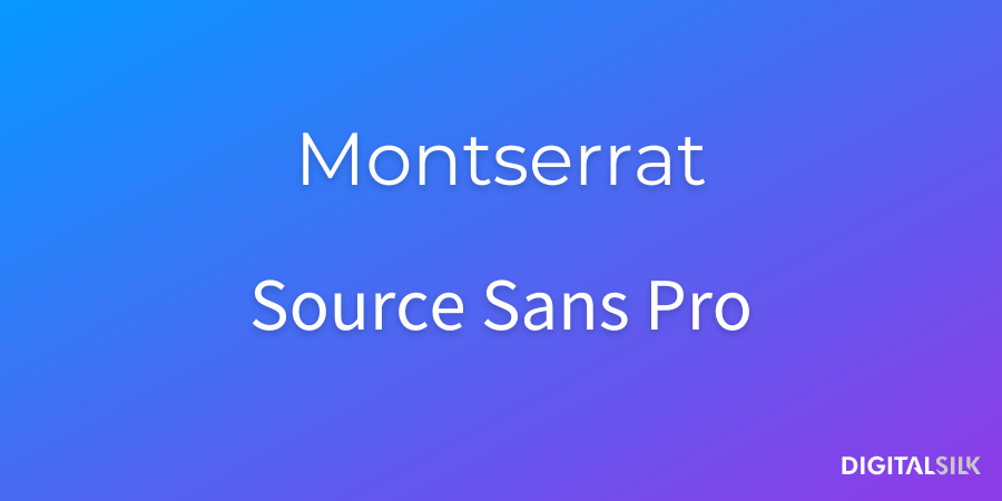 20 Best Font Pairs For Impressive Branding (With Examples) 11 Montserrat and Source Sans Pro fonts