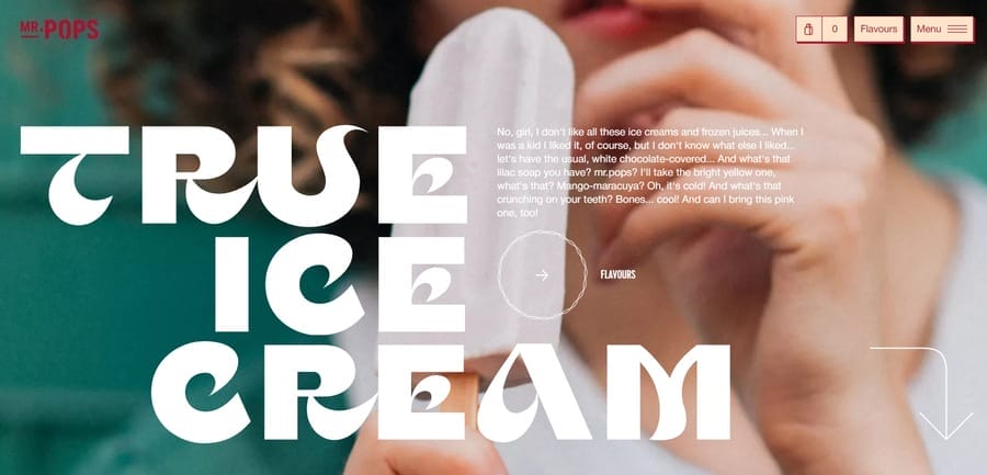 25 Best Homepage Designs For Inspiration In 2025 7 Mr. Pops website screenshot