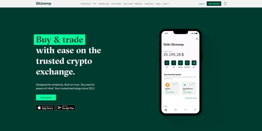 Top 13 Crypto Web Design Tips & Best Practices 8 Bitsmap website screenshot