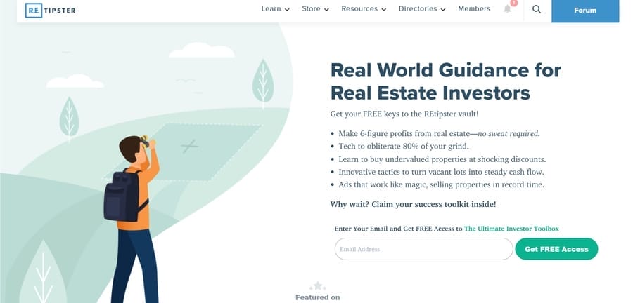 Discover The 30 Best Real Estate Agent Websites In 2025 22 REtipster website screenshot