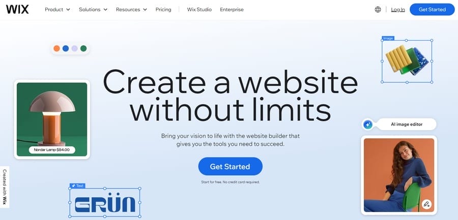 7 Best Shopify Alternatives To Drive Sales In 2025 4 Wix website screenshot