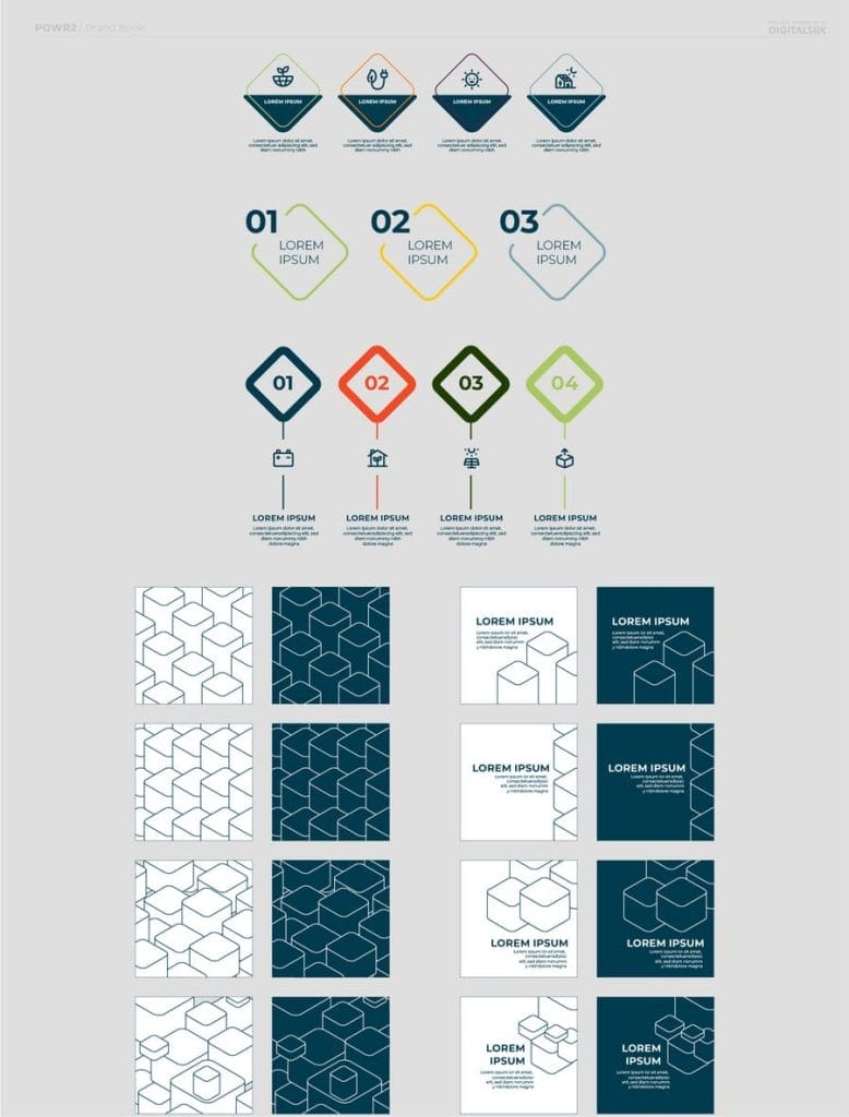 Inspiring Brand Guidelines Examples & How To Build Your Style Guide 6 POWR2's imagery and style guidelines
