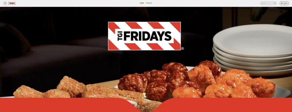 How To Use Brand Licensing To Grow A Business Nationally 4 Kraft Heinz' homepage with an image of fried chicken and a TGI Fridays logo on it.