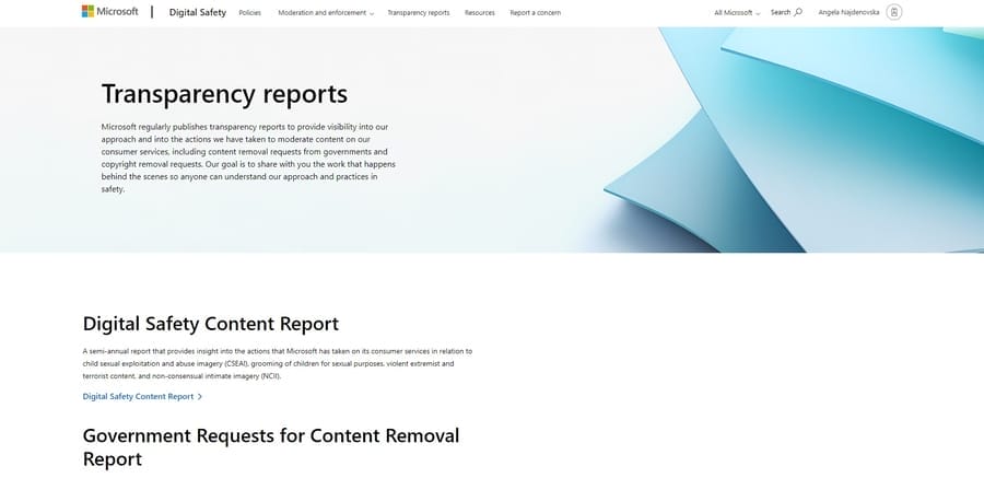 How To Use Brand Trust Data To Enhance Marketing 1 Microsoft website screenshot