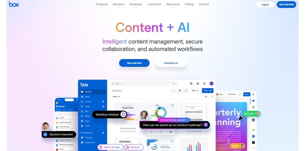 A Guide To Using A CMS In Web Design & Development In 2026 1 Box website screenshot