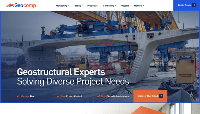construction-website-design-geocomp-homepage