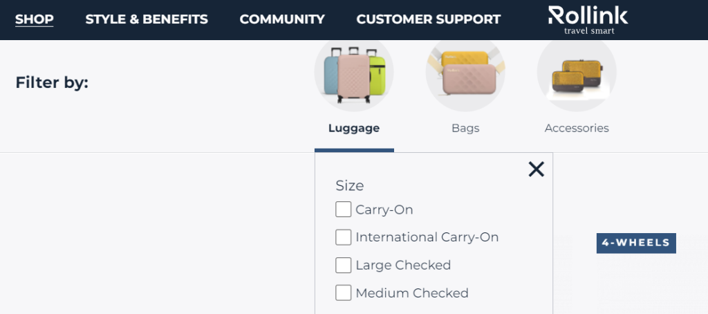 20 eCommerce Website Features Every e-Store Should Have 4 ecommerce features filtering
