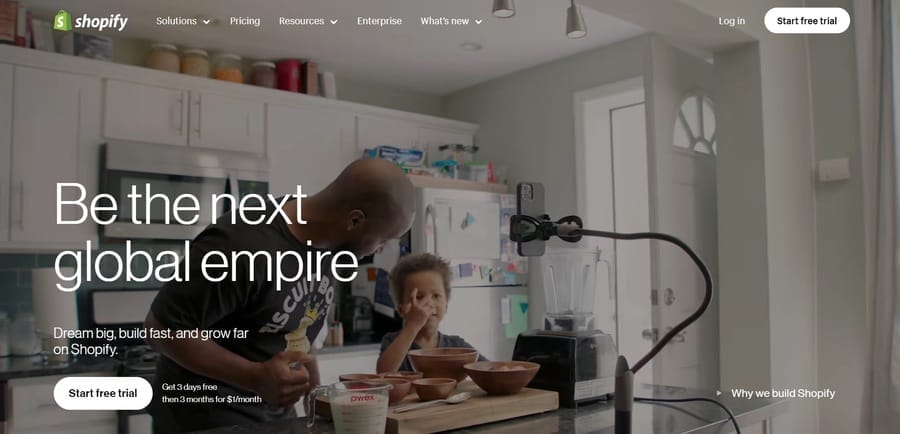 eCommerce Migration Checklist For 2026: From A To Z 1 Shopify website screenshot