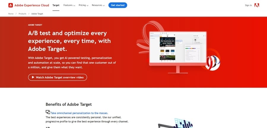 10 Best eCommerce Personalization Tools Compared 8 Adobe website screenshot