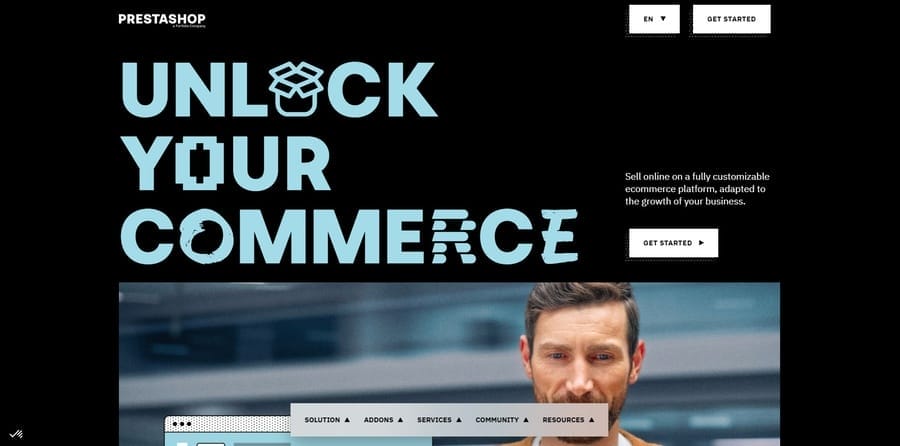 15 Best eCommerce Platforms For Chicago’s Luxury Brands 10 PrestaShop website screenshot