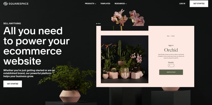 15 Best eCommerce Platforms For Chicago’s Luxury Brands 2 Squarespace Commerce website screenshot