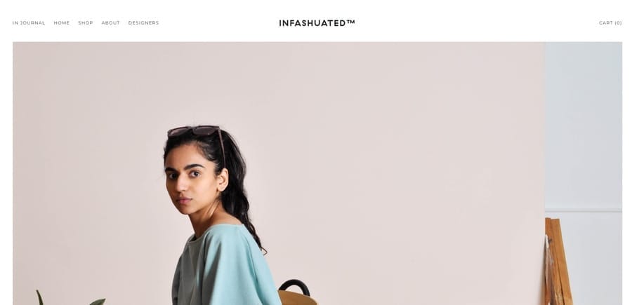 20 Eye-Catching Fashion Website Designs For 2025 15 Infashuated website screenshot