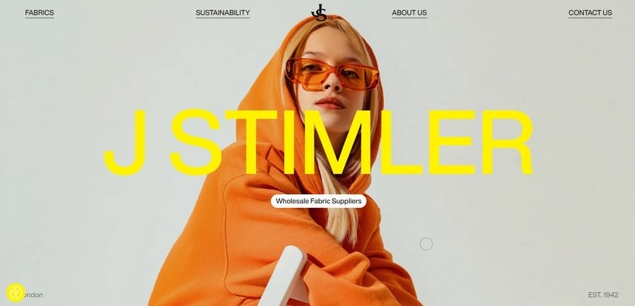 20 Eye-Catching Fashion Website Designs For 2025 3 J Stimler website screenshot
