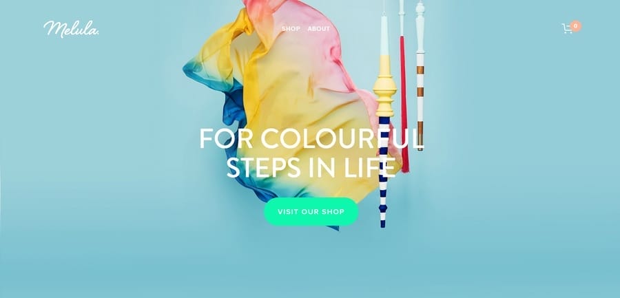 20 Eye-Catching Fashion Website Designs For 2025 8 Melula website screenshot