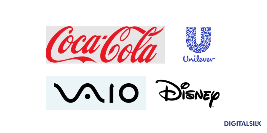 The Ultimate Guide To Logo Shapes: Why Do They Matter? 7 Coca-Cola, Disney, Vaio and Unilever logos