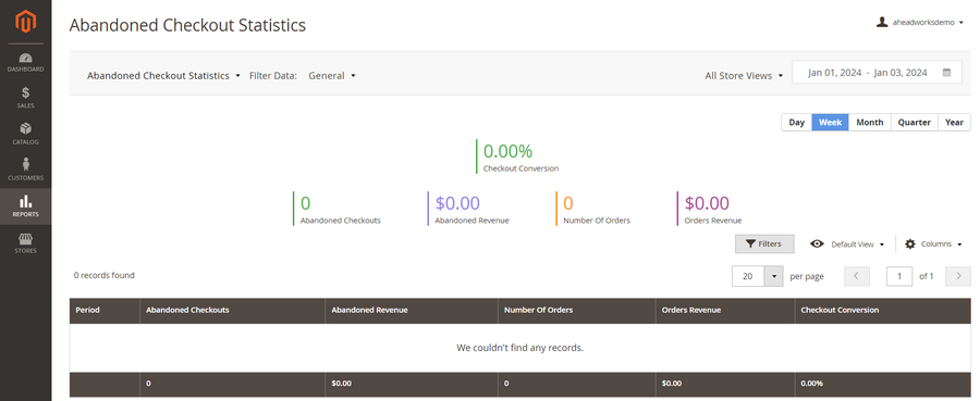 15 Best Magento Extensions To Grow Your Brand Online In 2025 7 Aheadworks' smart one step checkout extension demo screenshot