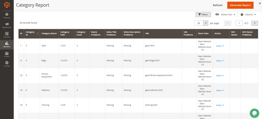 15 Best Magento Extensions To Grow Your Brand Online In 2025 4 Mageworx's SEO suite ultimate extension demo screenshot
