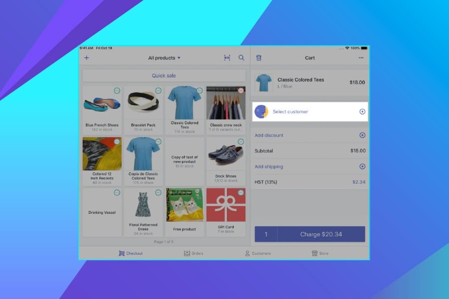 Magento vs. Shopify vs. WooCommerce: Who Wins The eCommerce Platform Face-Off? 4 Screenshot of Shopify customer profile