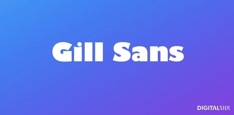 The 15 Most Hated Fonts Of All Time 18 An image showing what the ultra bold version of the Gill Sans font looks like.