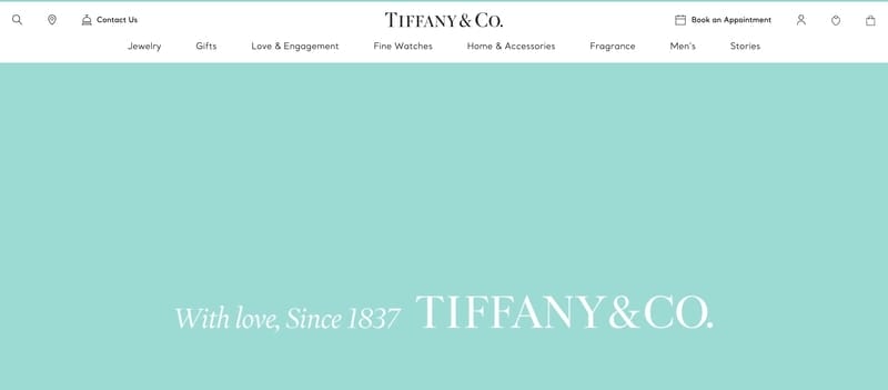 The 15 Most Hated Fonts Of All Time 29 A screenshot of Tiffany & CO.'s logo.