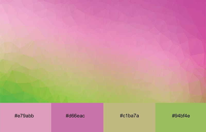 These Are The 20 Best Neon Color Palettes For Impressive Designs 1 Neon pink and green gradient