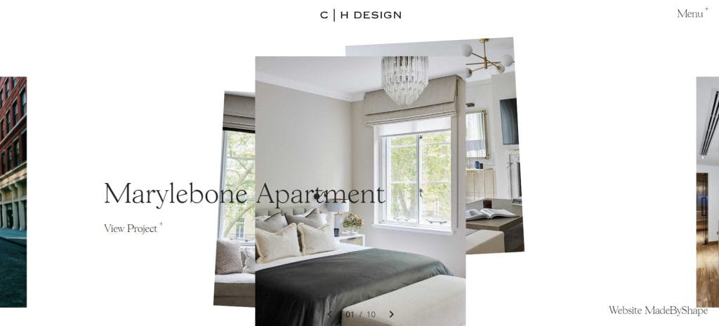 15 Best Portfolio Website Examples That Win Clients In 2026 2 A screenshot of Charlie Horner Design's portfolio website