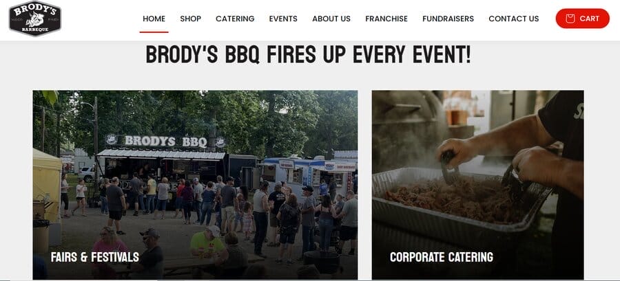 15 Best Restaurant Website Designs In 2025 9 rsz 11brodys barbecue restaurant