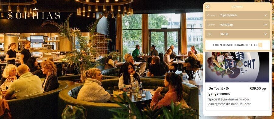 15 Best Restaurant Website Designs In 2025 6 Sophia's, SaaS restaurant website design examples