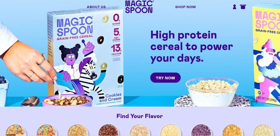 10 Best Small Business Websites In 2024 7 small business websites magic spoon