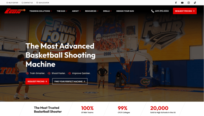sports-and-entertainment-web-design-shoot-a-way-Hero