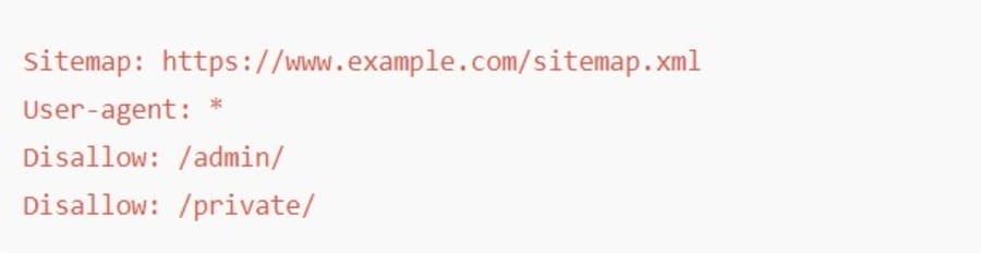 The Only Technical SEO Checklist You Need: 2025 Guide 5 Image showing robots.txt example