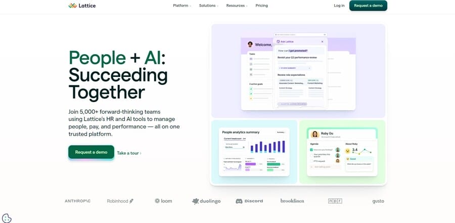 7 UX Mistakes Frequently Found On Most B2B Websites 1 Lattice website screenshot