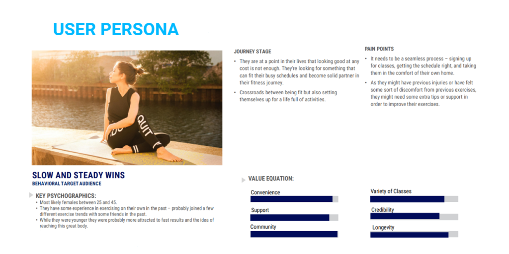 21 Web Design Tips To Maximize Conversions In 2026 8 An image with the user persona traits, habits, demographics, etc.