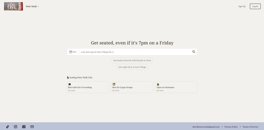 Top 15 Web Design Trends For NYC Brands 3 Shortlist website screenshot