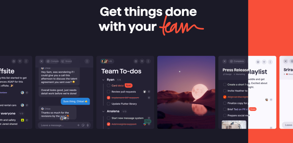 Best Website Animations: Trends, Techniques & Top Examples 10 An image of the Superlist's landing page featured animated blocks.